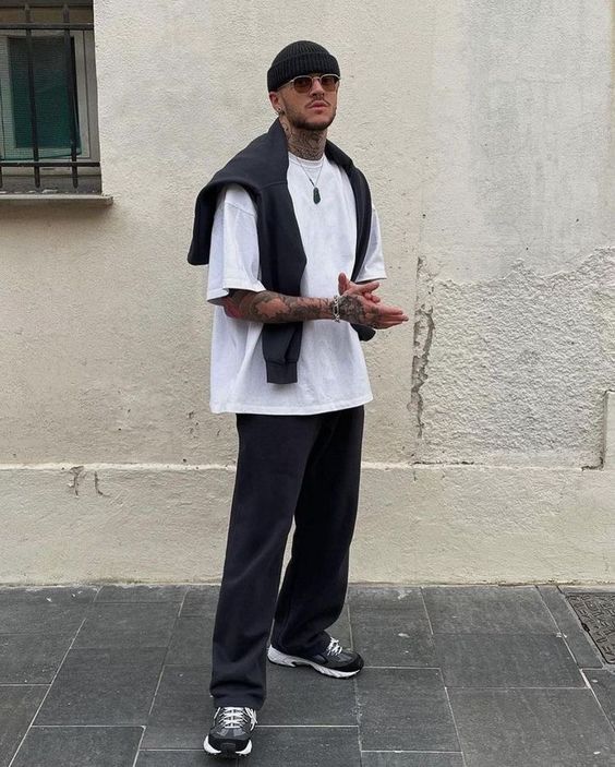 流的选择这些搭配是很好的模板球王会平台“西裤+运动鞋”潮(图9)