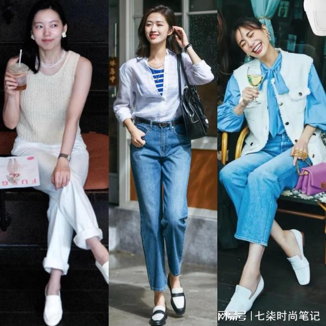 几双鞋更舒适时髦初夏穿牛仔裤配这(图5)